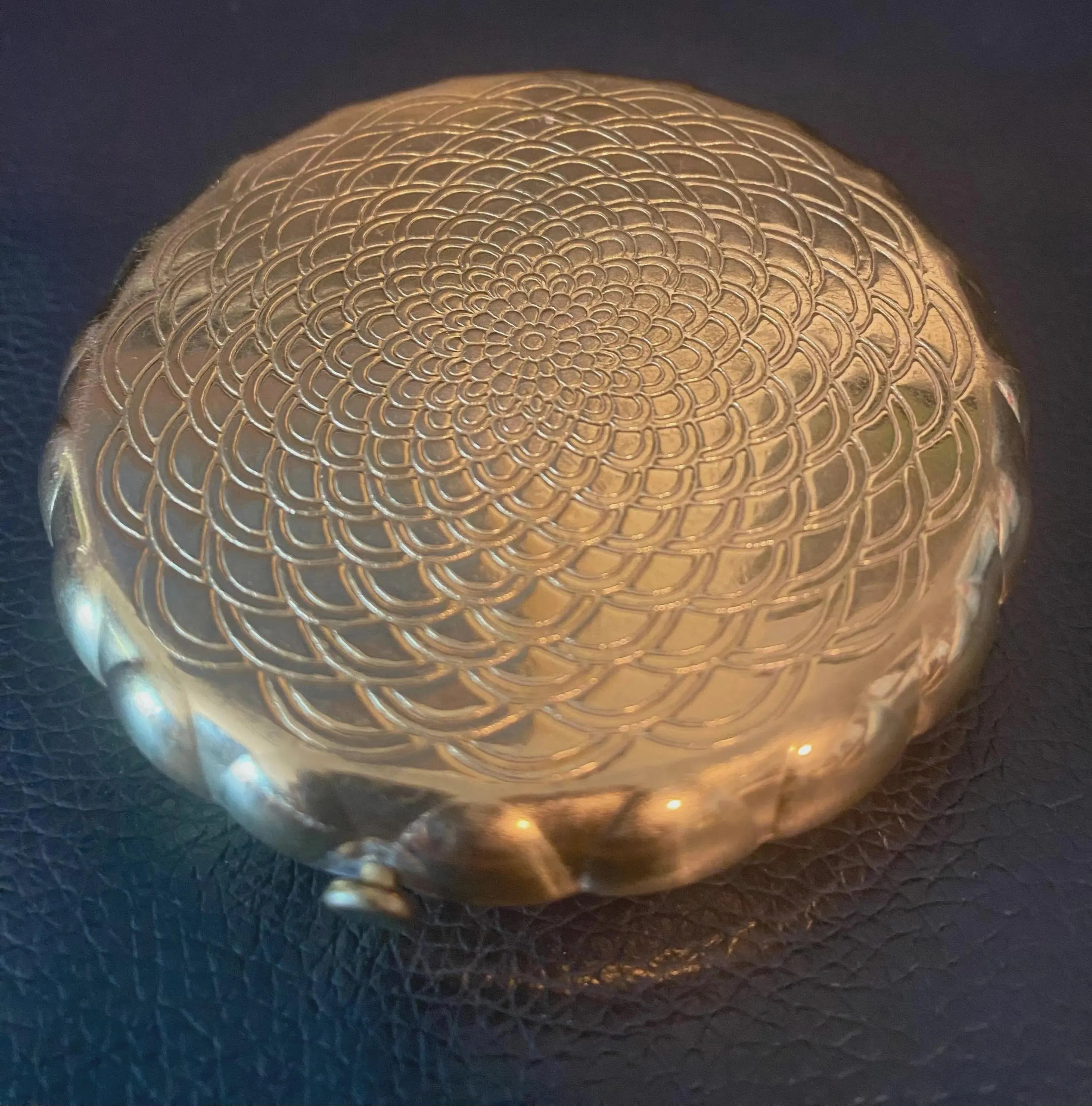 1950's  Dorset 5th Avenue Jeweled Powder Compact