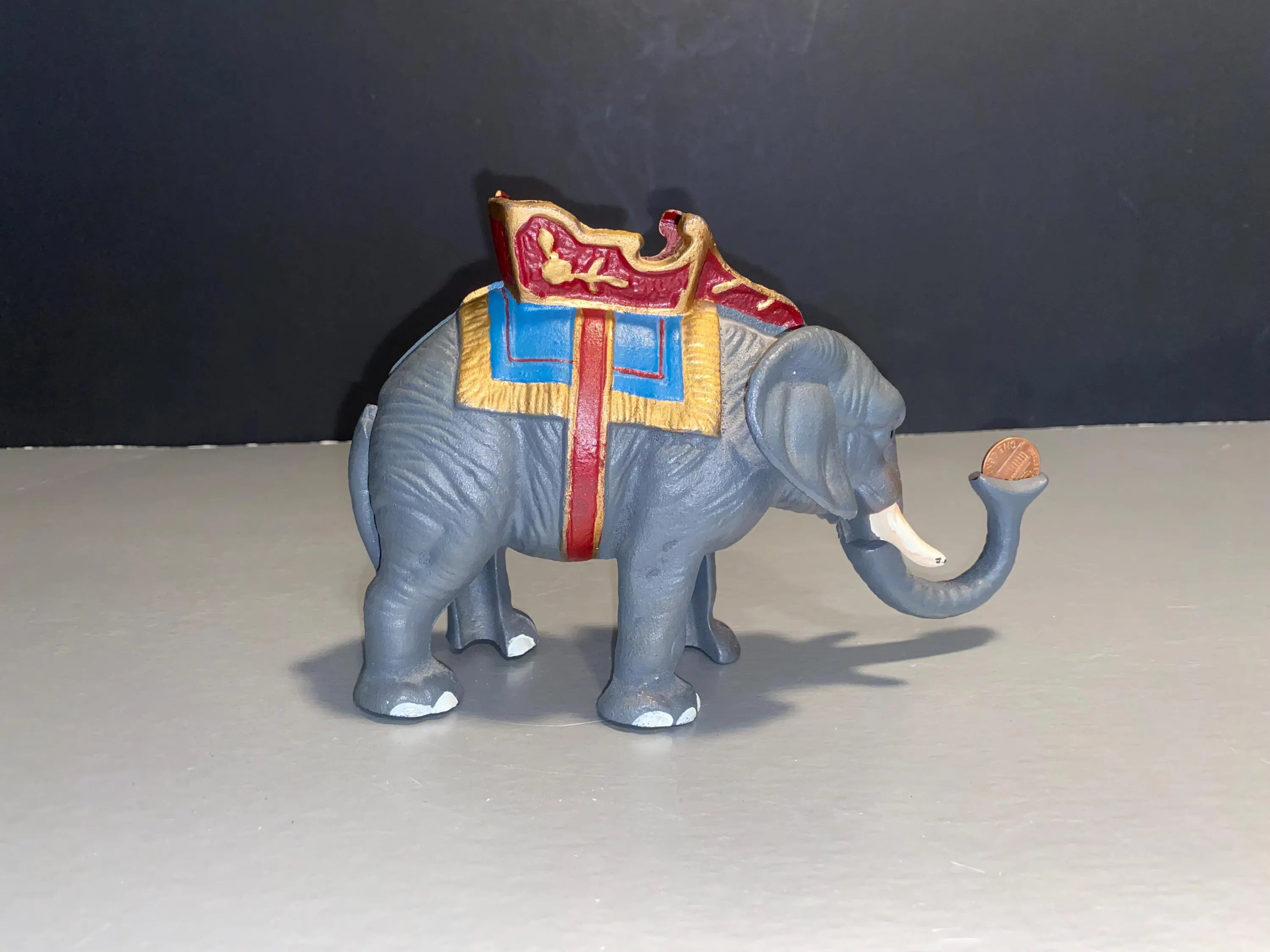 1960's Circus Elephant Mechanical Bank