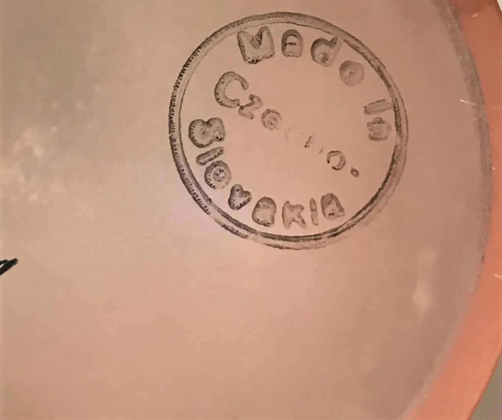 Czech-Made Elegant Pink Vanity Bottle