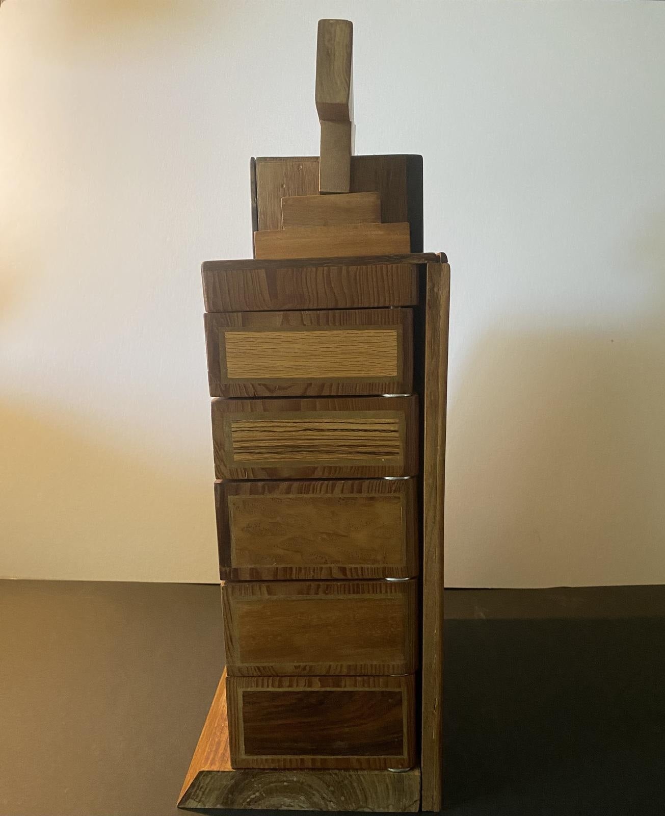 1950s Japanese Pagoda Jewelry & Trinket Tower