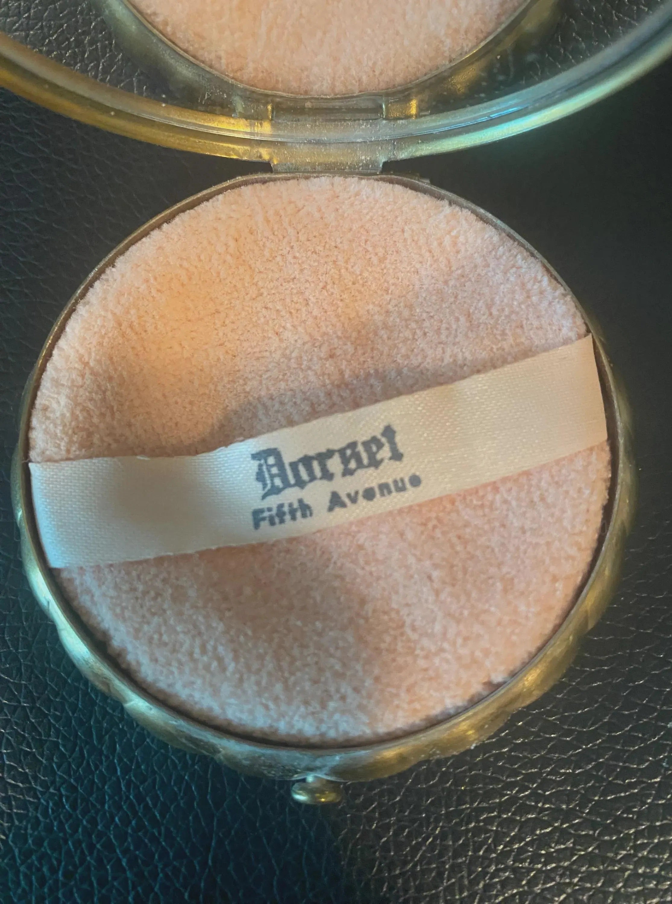 1950's  Dorset 5th Avenue Jeweled Powder Compact