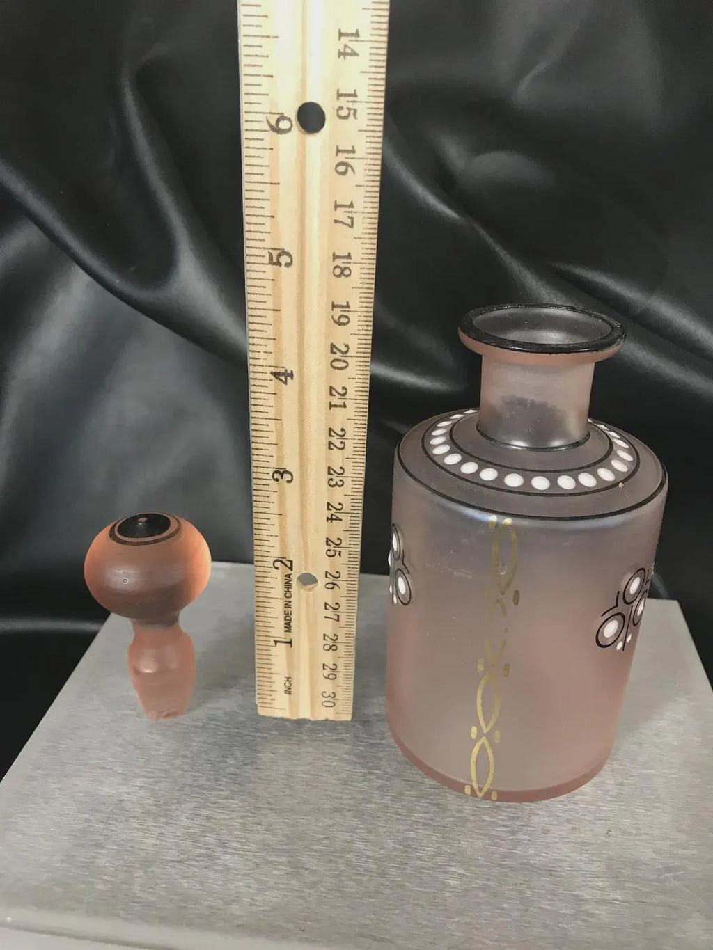 Czech-Made Elegant Pink Vanity Bottle