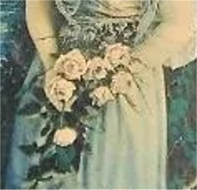 F R Harper print from the 30's titled: Memories