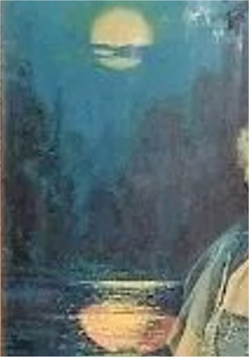 F R Harper print from the 30's titled: Memories